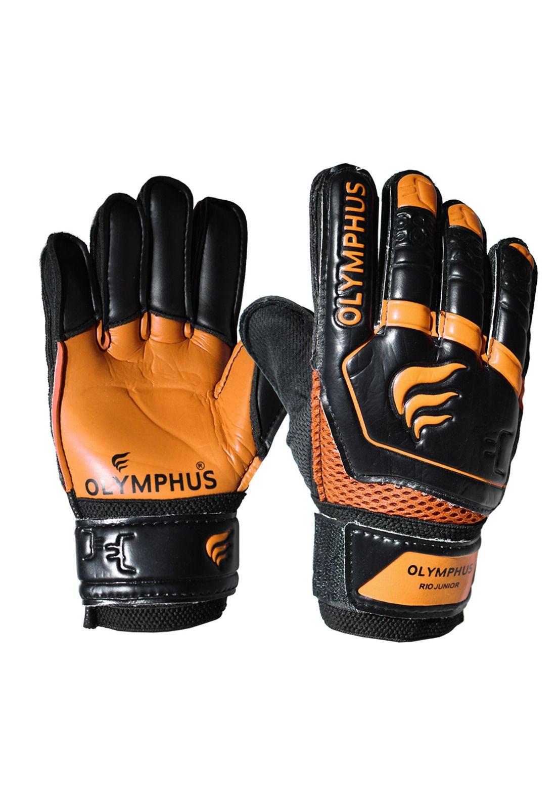 Guantes Arquero Rio Junior Férula Naranjo Niño Olymphus-0