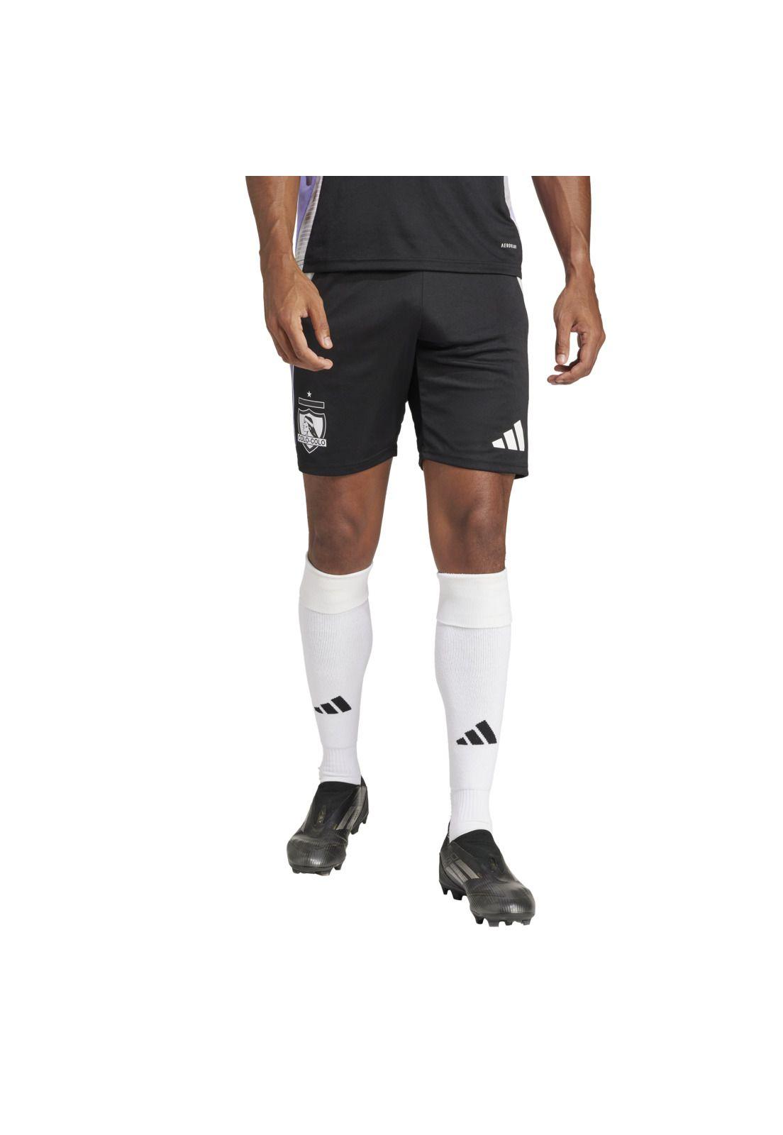 Short Colo Colo 2025 Entrenamiento Con Bolsillos Adidas-1