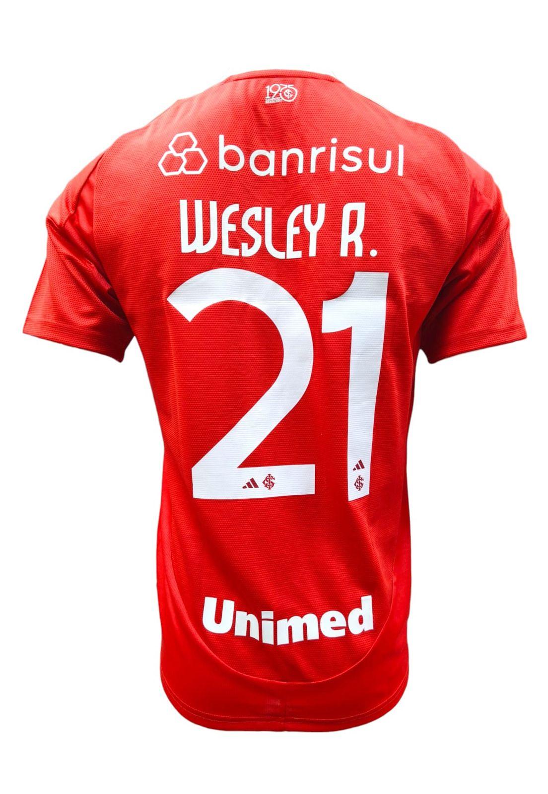 Camiseta Inter de Porto Alegre 2025 26 Titular N21 Wesley R.-2