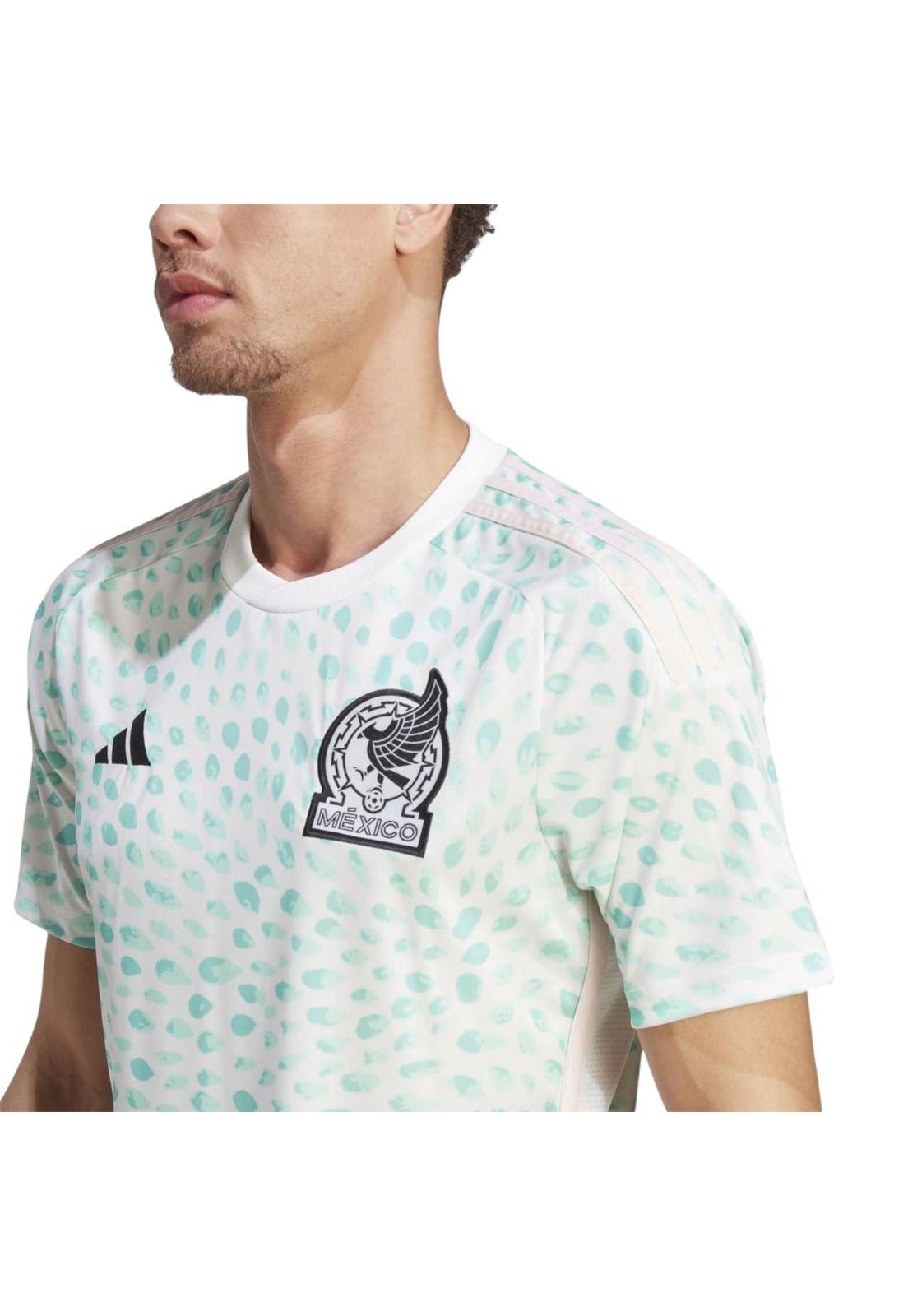 Camiseta México 2023 2024 Visitante Nueva Original Adidas-2