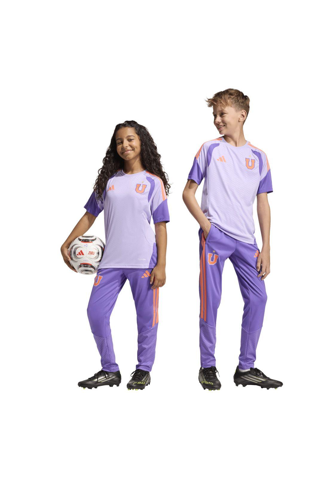 Pantalón Universidad De Chile 2026 Niño Entrenamiento Adidas-4