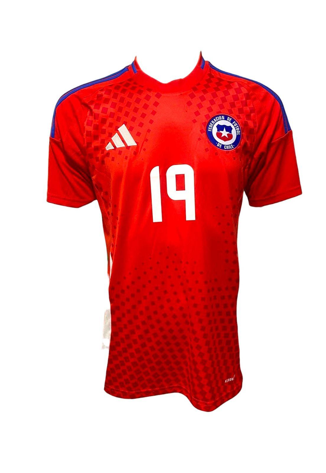 Camiseta Chile 2024 2025 Local N19 Bolados Utilería Adidas-0