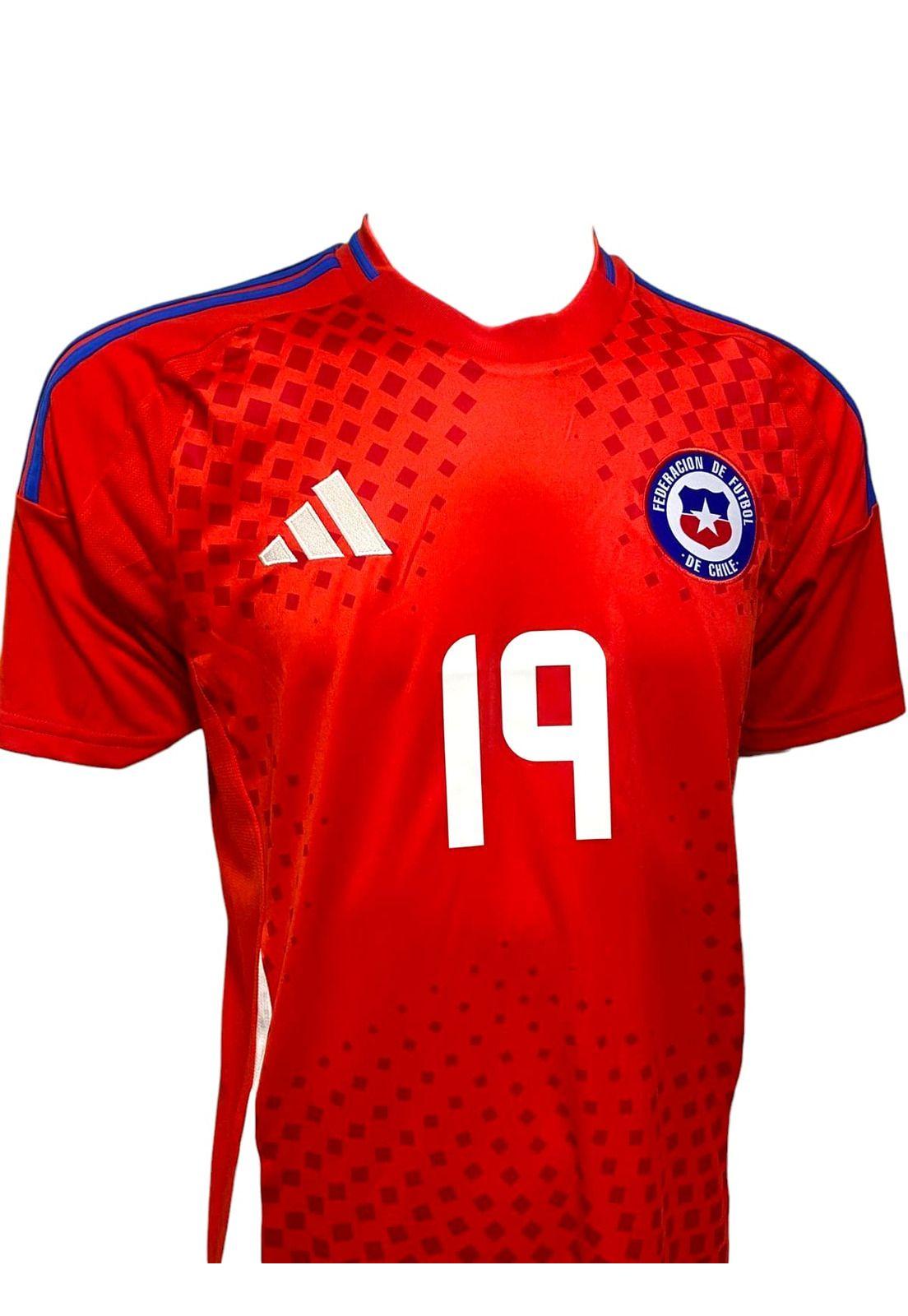 Camiseta Chile 2024 2025 Local N19 Bolados Utilería Adidas-1