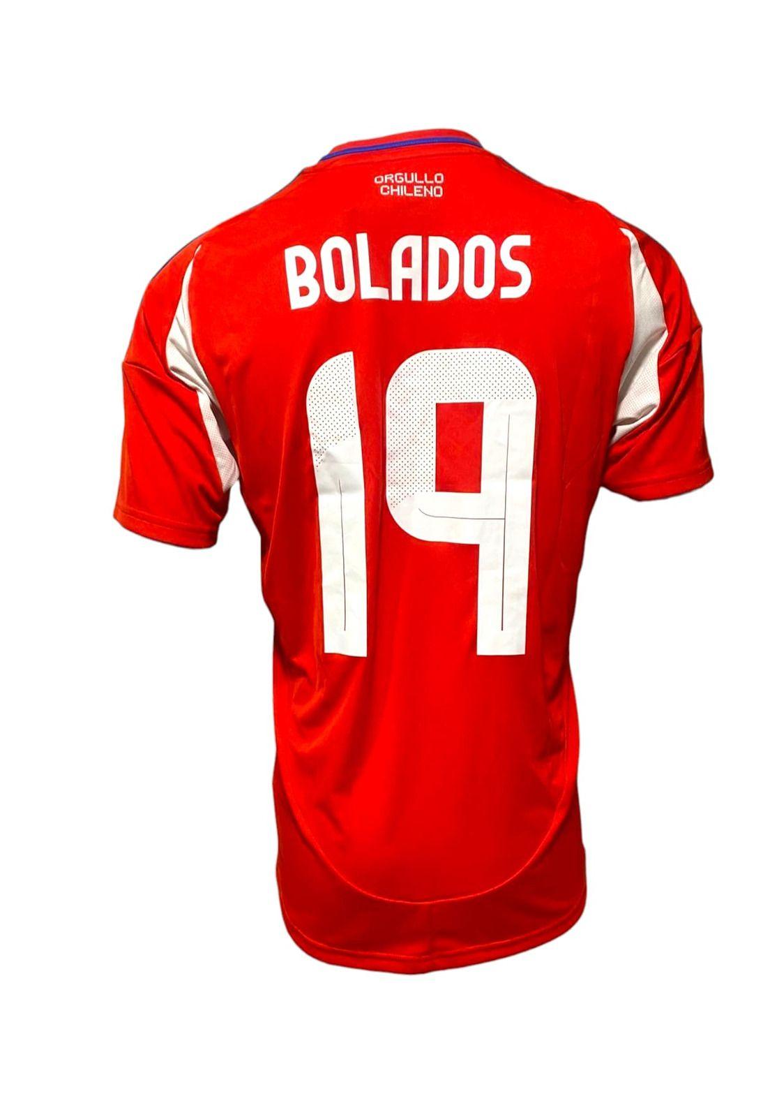 Camiseta Chile 2024 2025 Local N19 Bolados Utilería Adidas-2