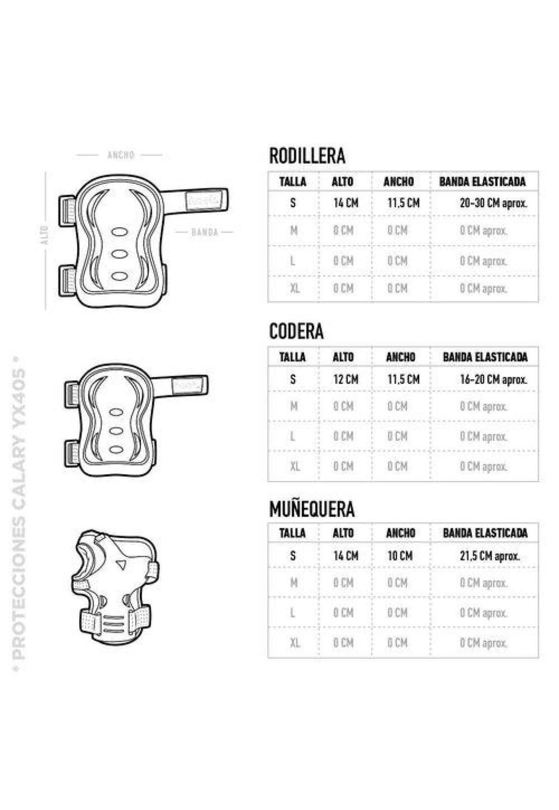 Set de protecciones YX ODG-3