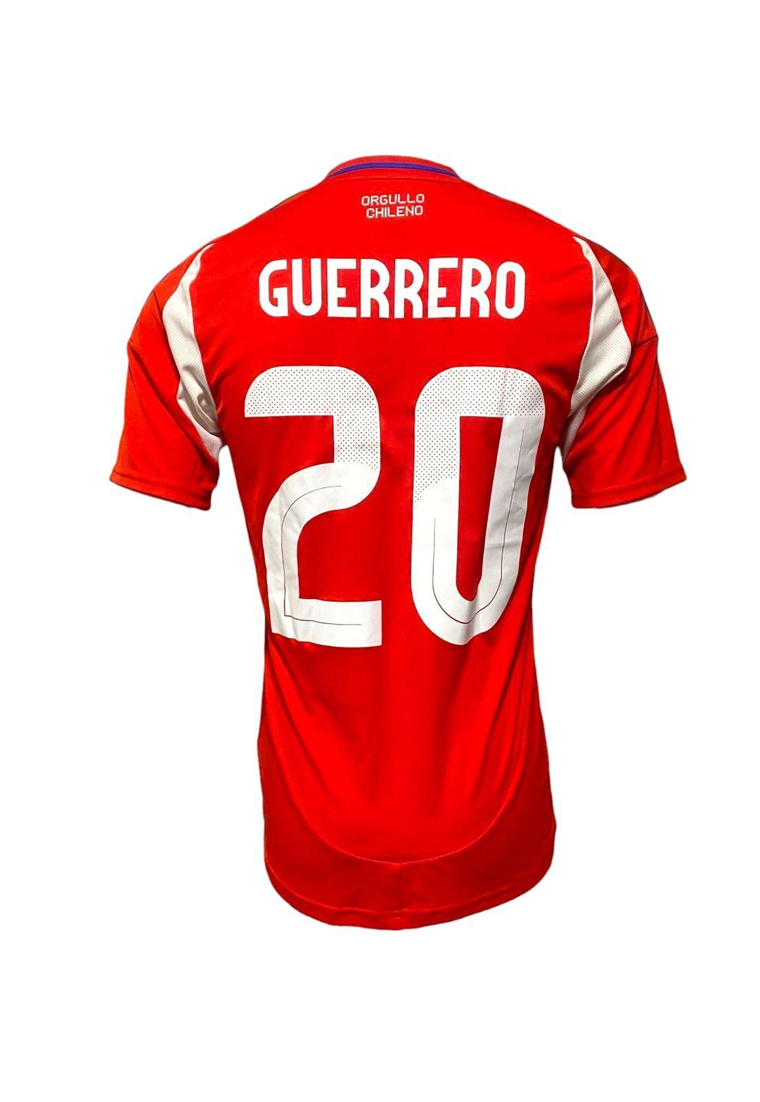 Camiseta Chile 2024 2025 Local N20 Guerrero Utilería Adidas-2