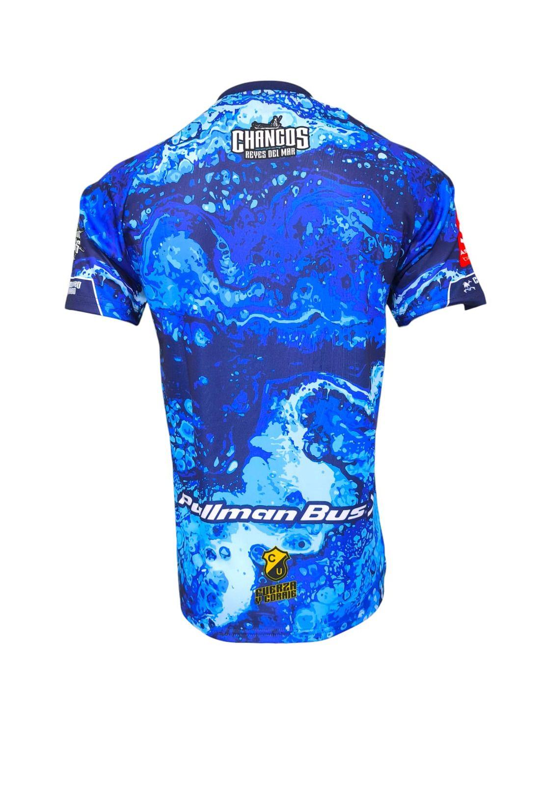 Camiseta Coquimbo Unido 2021 Arquero Azul Original Siker-2