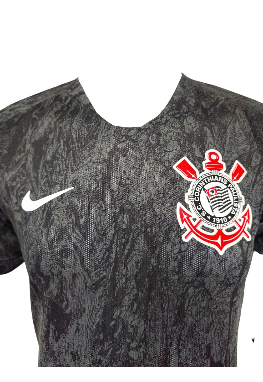 Camiseta Corinthians 2018 2019 Visita Prof. Original Nike-3