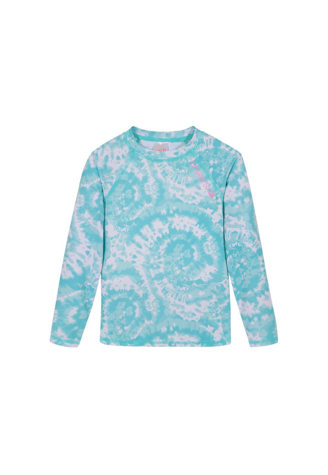 Polera de baño niña M/L filtro UV Hippie H2O-0