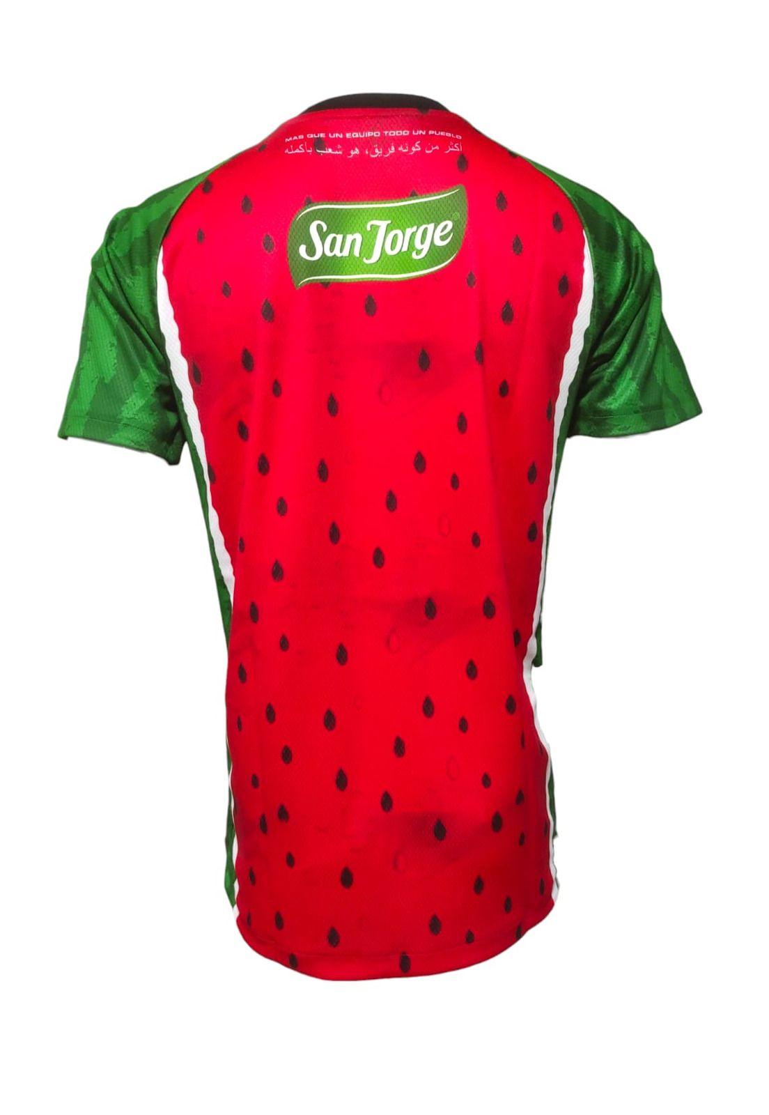 Camiseta Palestino 2025 3a Conmemorativa Original Capelli-2