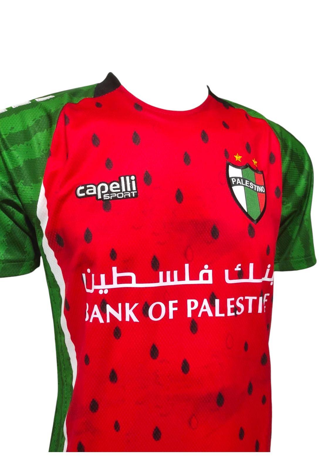Camiseta Palestino 2025 3a Conmemorativa Original Capelli-3