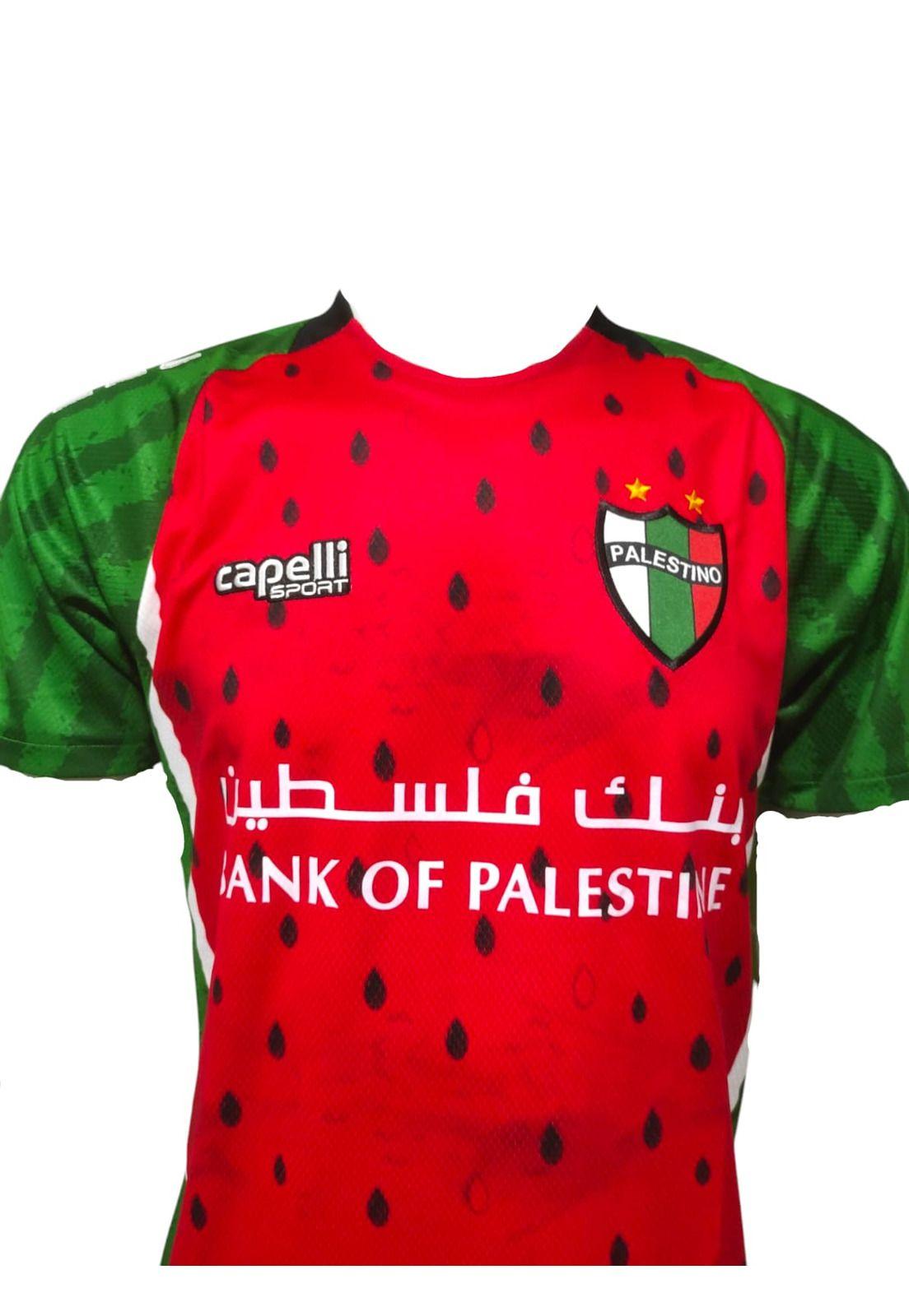 Camiseta Palestino 2025 3a Conmemorativa Original Capelli-4