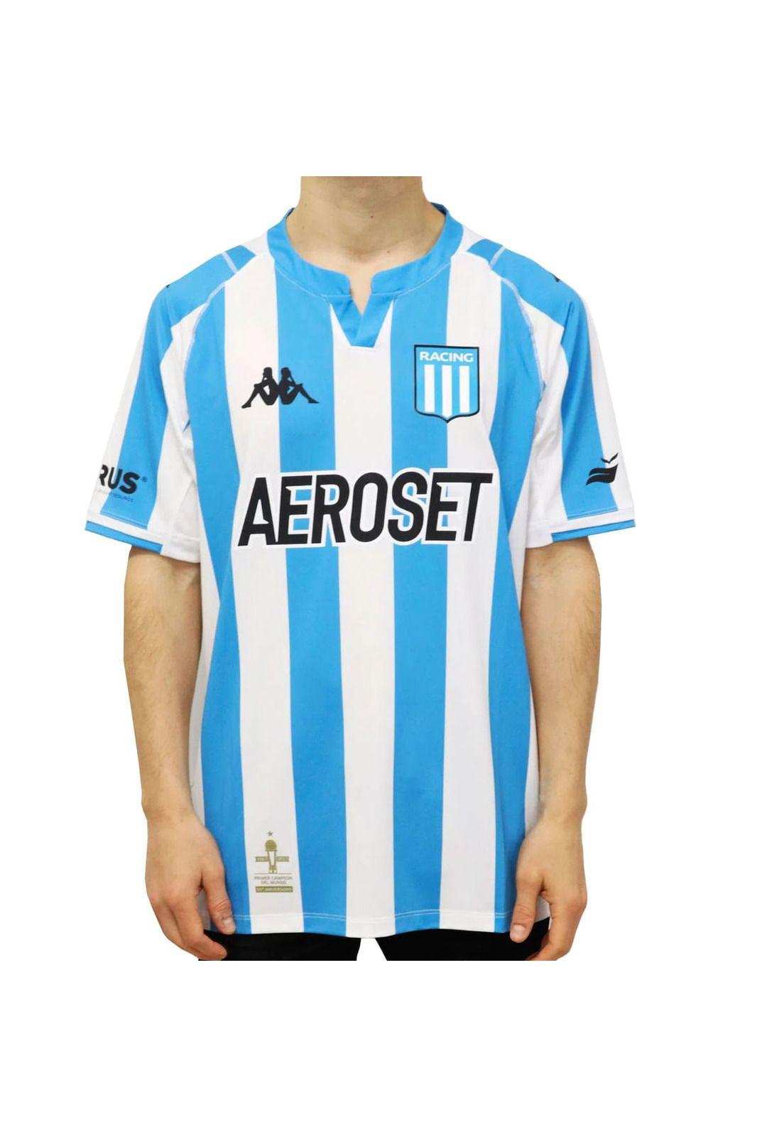 Camiseta Racing 2022 Titular Nueva Original Kappa-0