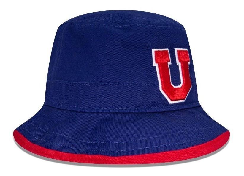      Gorro Bucket Universidad De Chile Niño Azul Original New Era-2