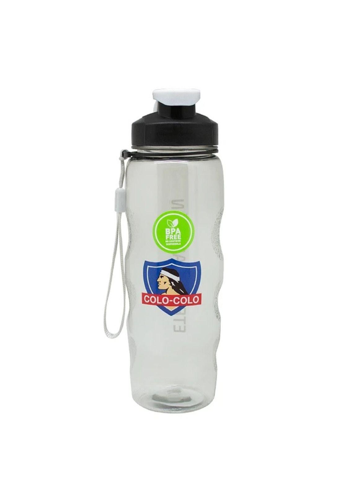 Botella Colo Colo 700 ML Nuevo Producto Oficial Titanio-2
