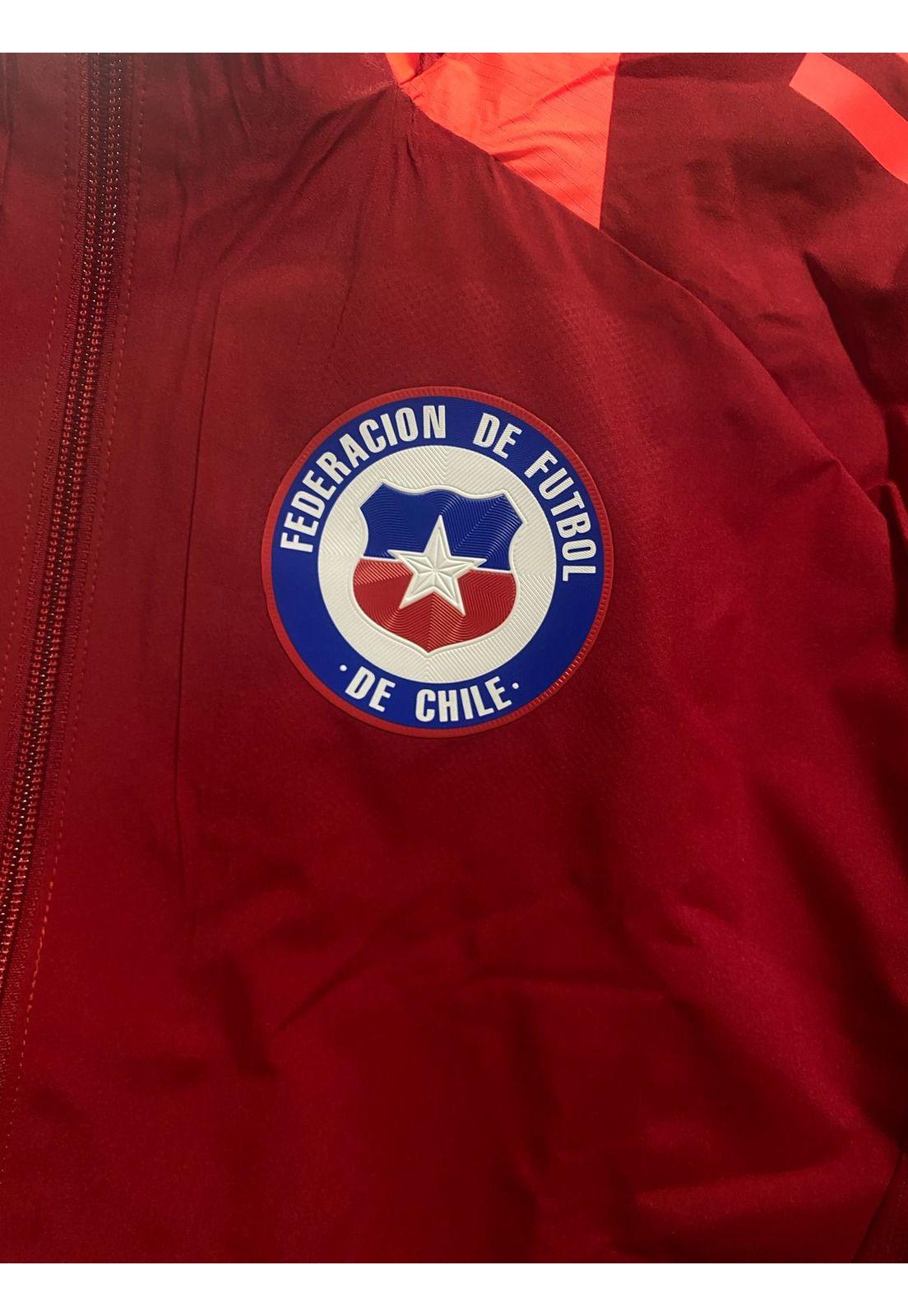 Chaqueta Chile 2024 2025 All Weather Rojo Original Adidas-2