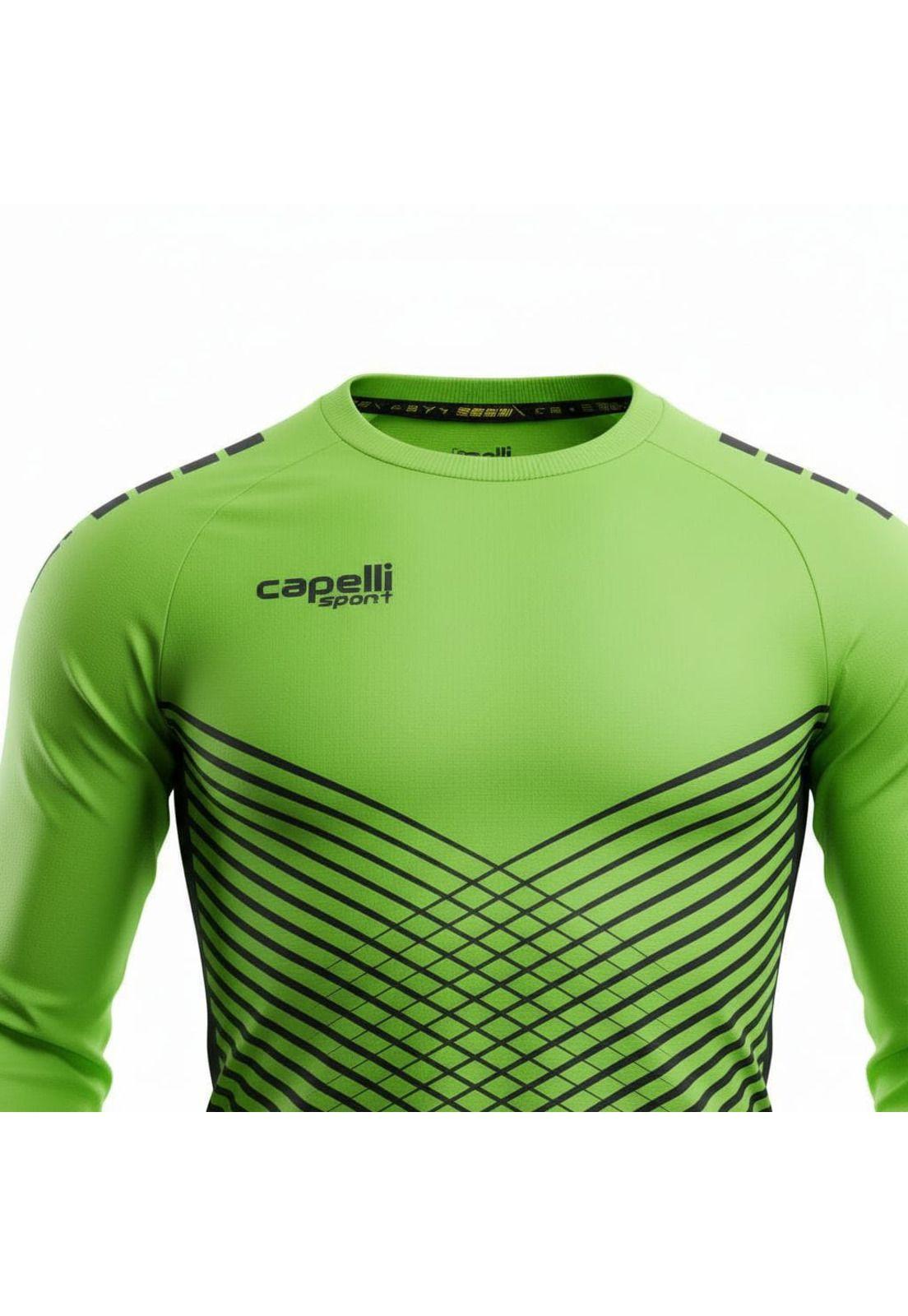 Camiseta Arquero Template 2020 2021 Niño Verde Capelli-0