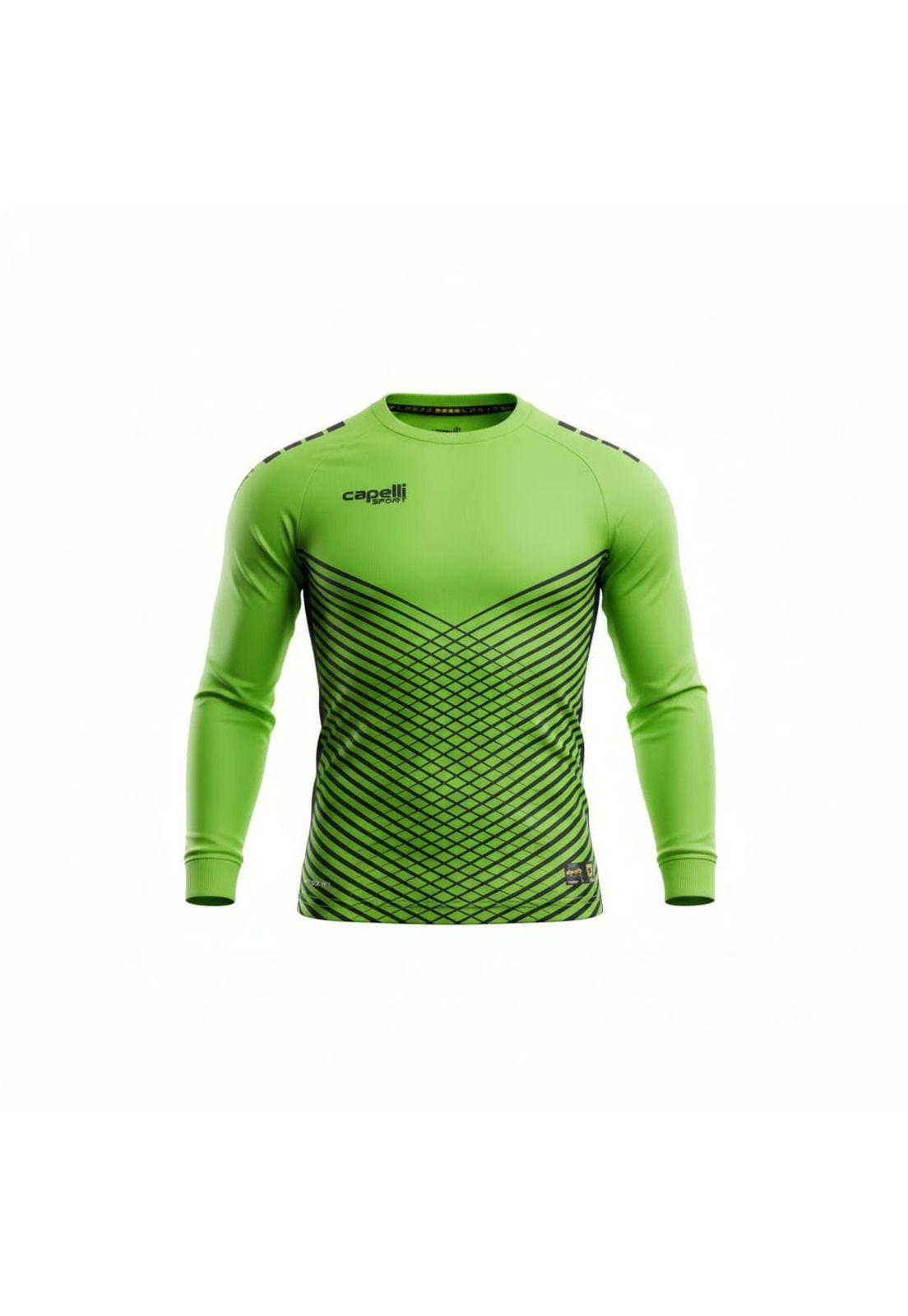 Camiseta Arquero Template 2020 2021 Niño Verde Capelli-3