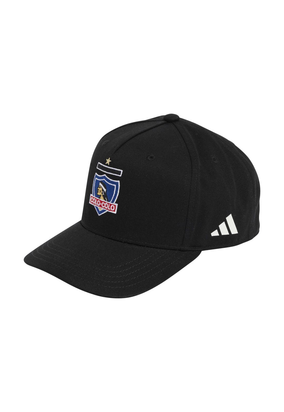 Snapback Colo Colo 2025 Negro Lazo Permanente Adidas-0