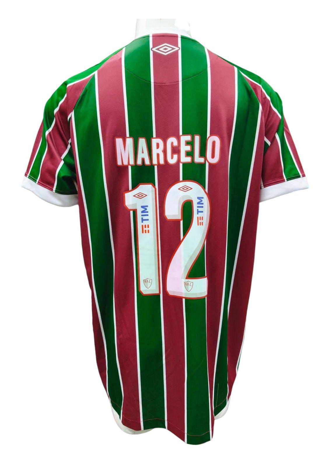 Camiseta Fluminense 2023 2024 Titular N12 Marcelo Umbro-2