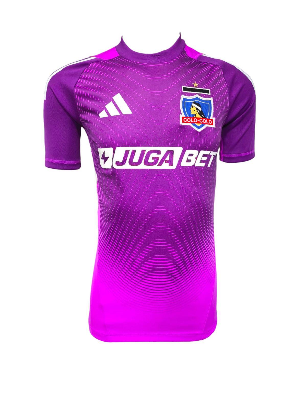 Camiseta Colo Colo 2026 Arquero Morado Original Adidas-4