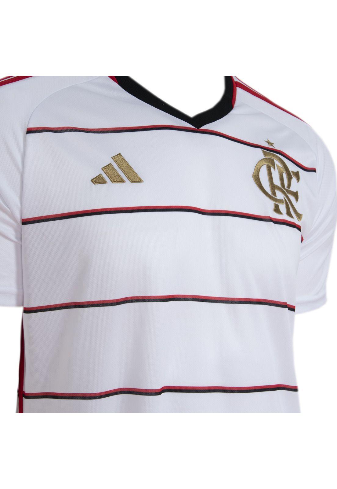 Camiseta Flamengo 2023 2024 Visita Original Adidas-3