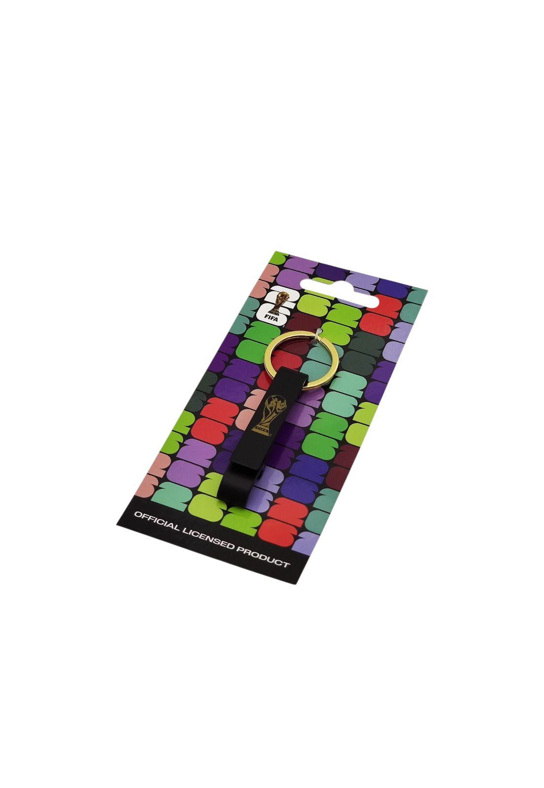 Llavero Destapador 2D FIFA Negro Original Milled-3