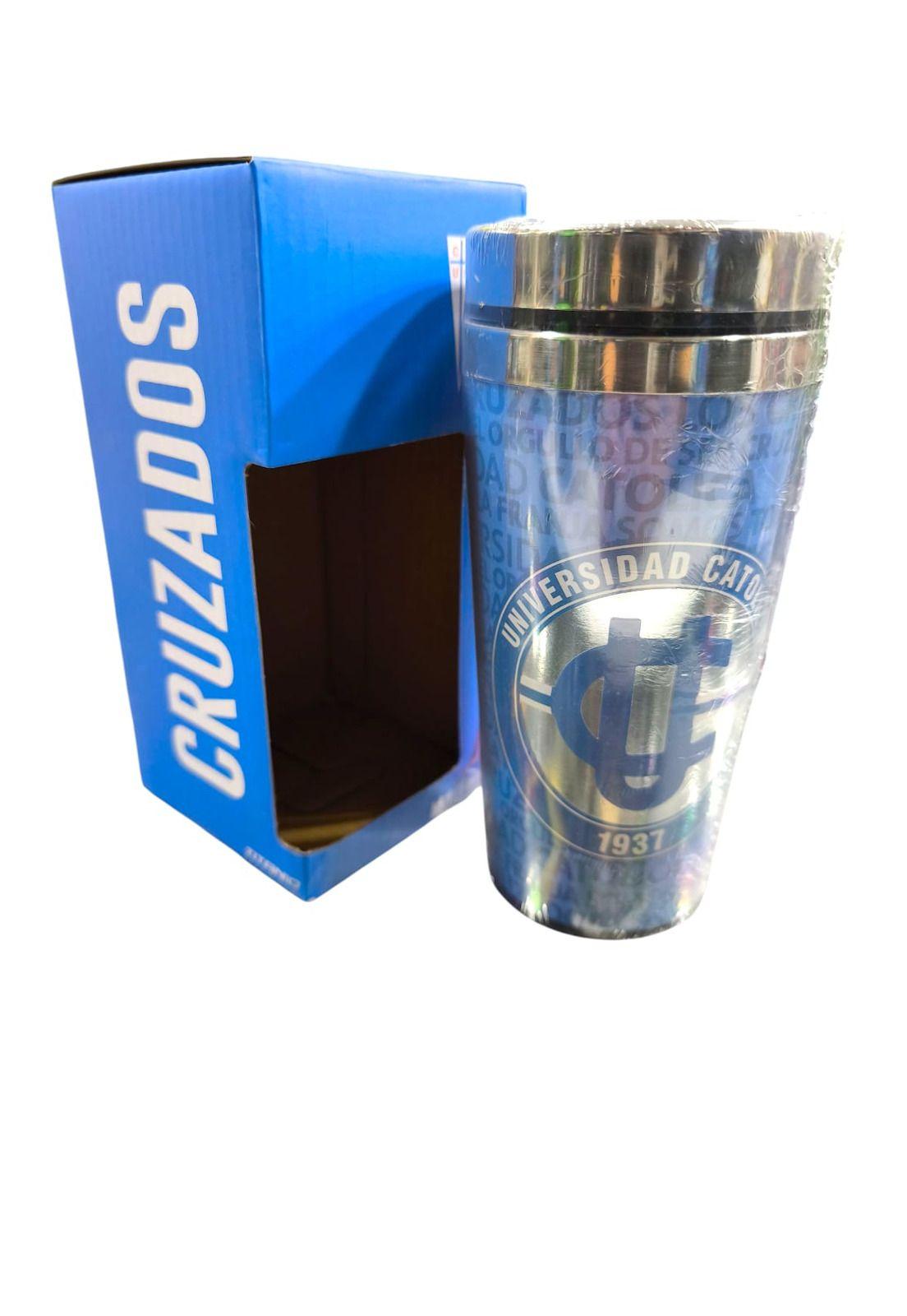 Mug Térmico Universidad Católica Producto Oficial Nuevo-2