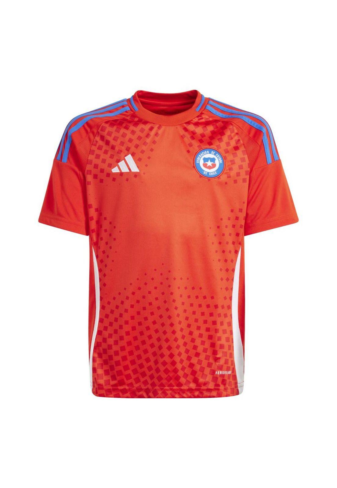 Camiseta Chile 2024 2025 Niño Titular Nuevo Original Adidas-0