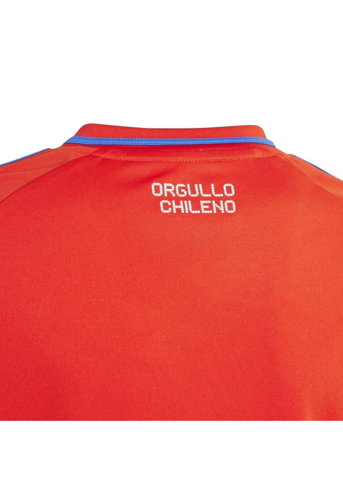 Camiseta Chile 2024 2025 Niño Titular Nuevo Original Adidas-4