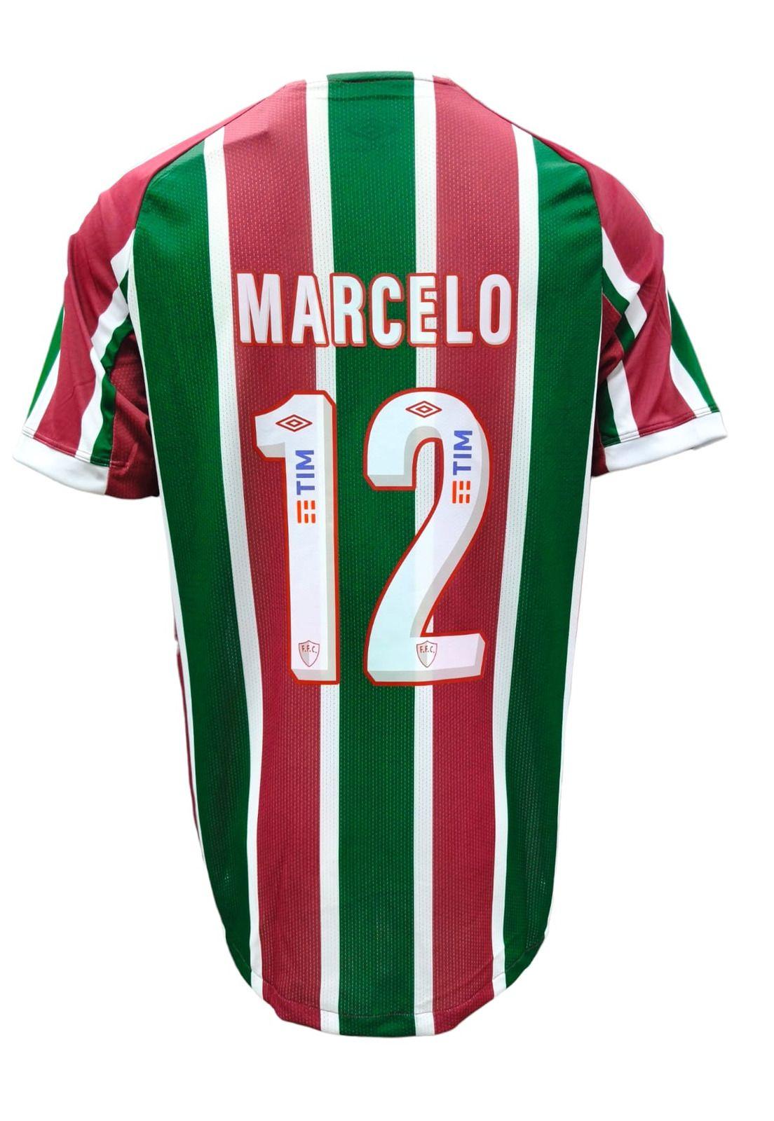 Camiseta Fluminense 2022 2023 Titular N12 Marcelo Umbro-2