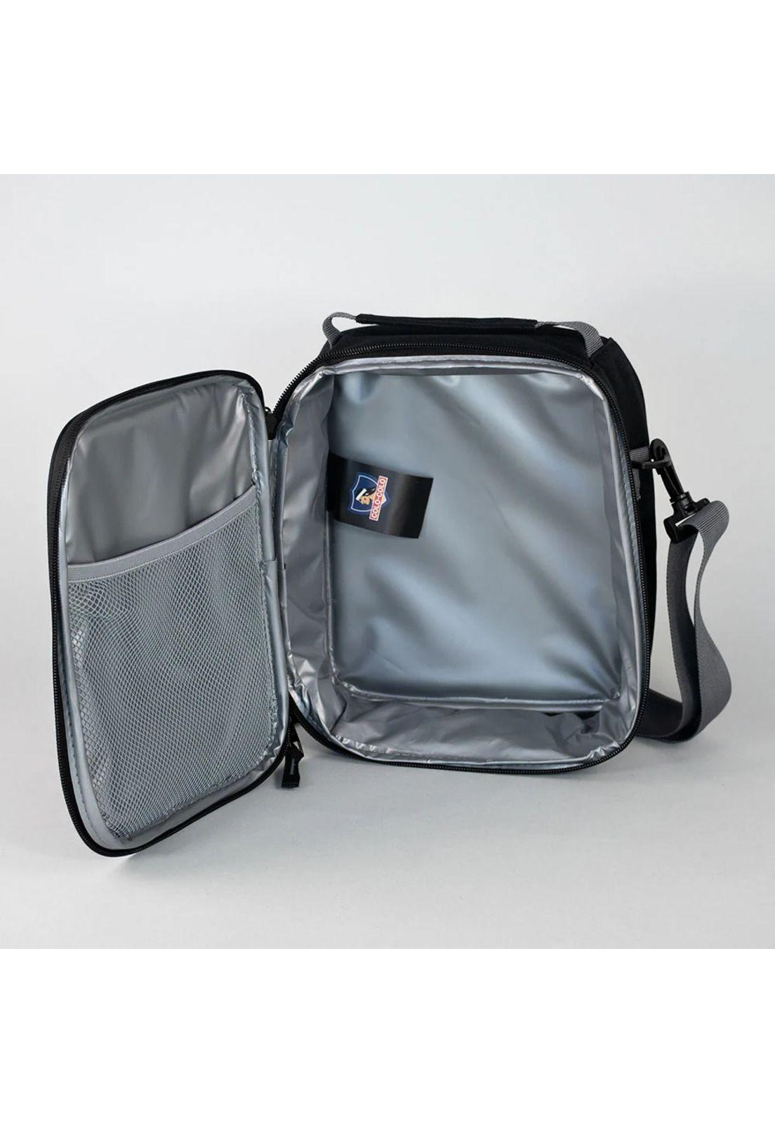 Lonchera Escolar Colo Colo 2025 Negro Producto Oficial-2