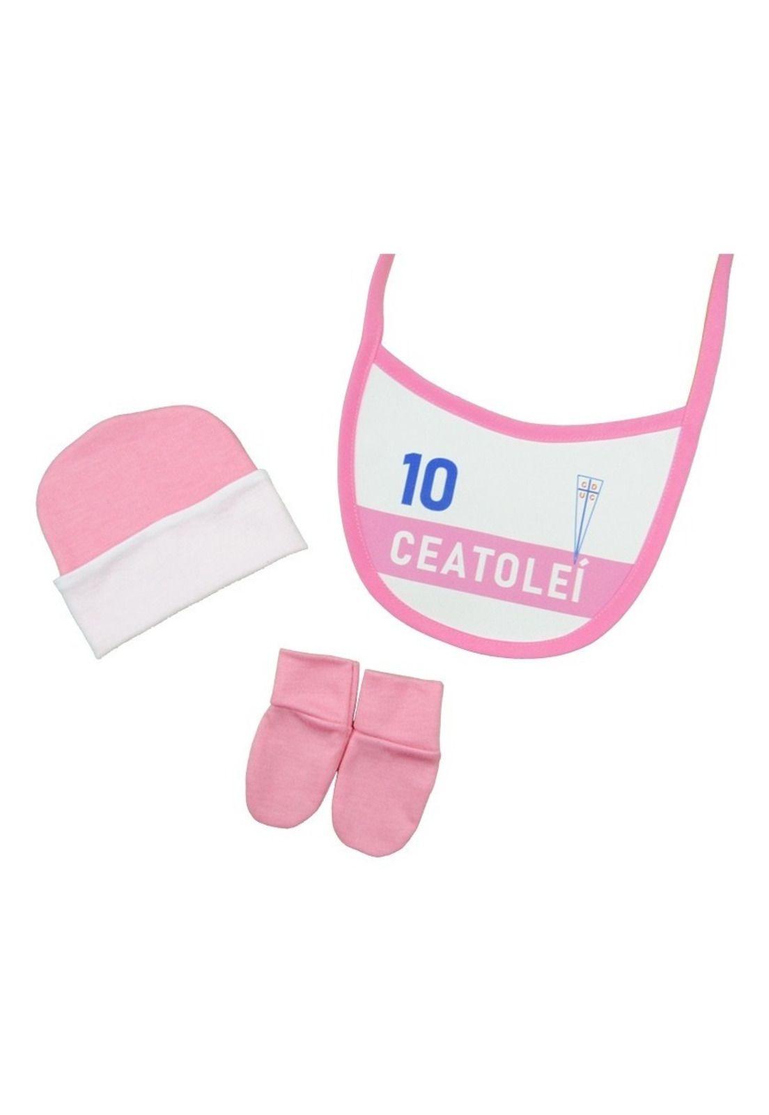 Pack Body Bebé Universidad Católica Local Rosado Oficial-2