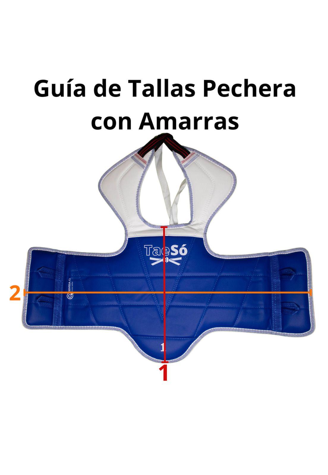 Pechera de taekwondo reversible Taeso-3