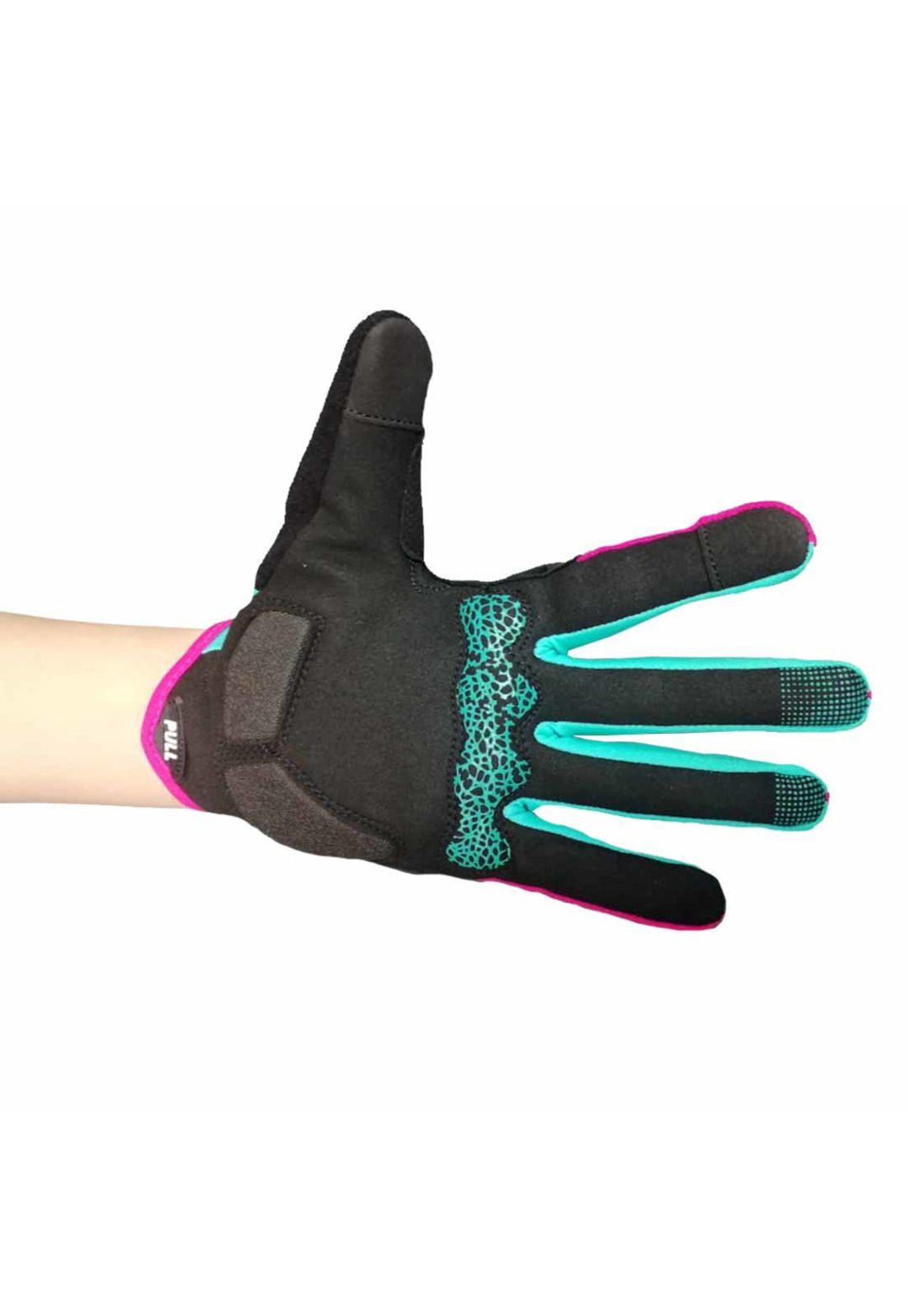 Guantes De Ciclismo Largos Touch On Wheels Nuevos-3