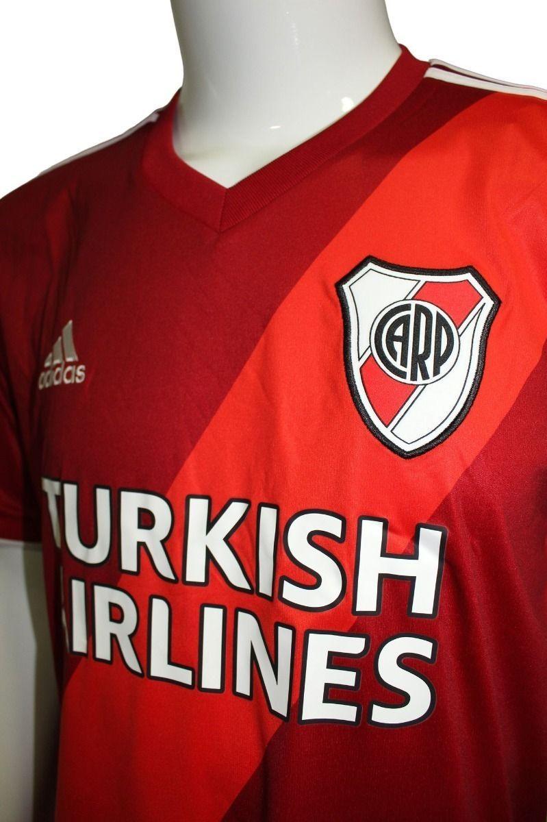 Camiseta River Plate 2021 Visita Rojo Nueva Original adidas-1