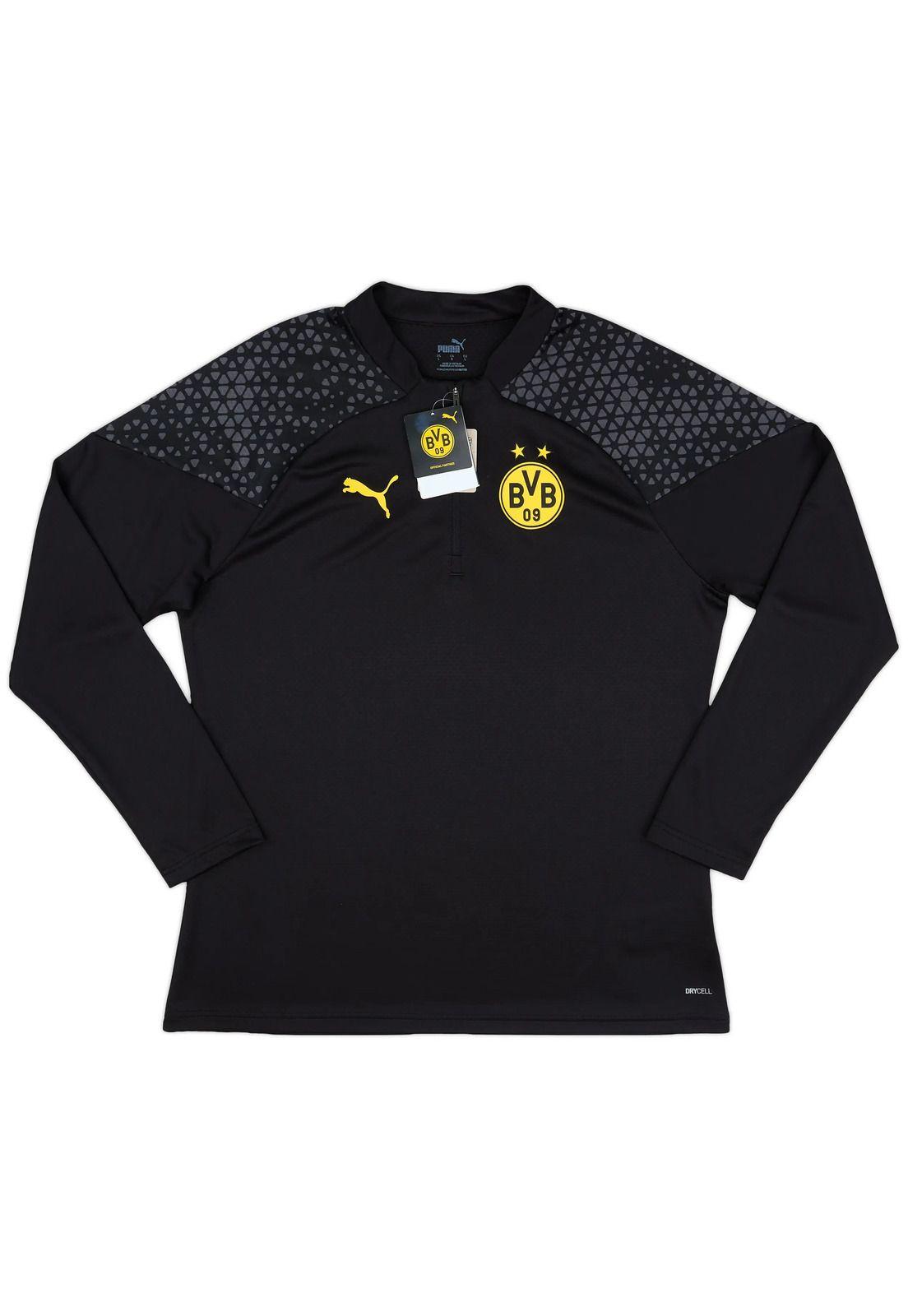 Polerón Borussia Dortmund 2023 2024 Calentamieto Puma-2