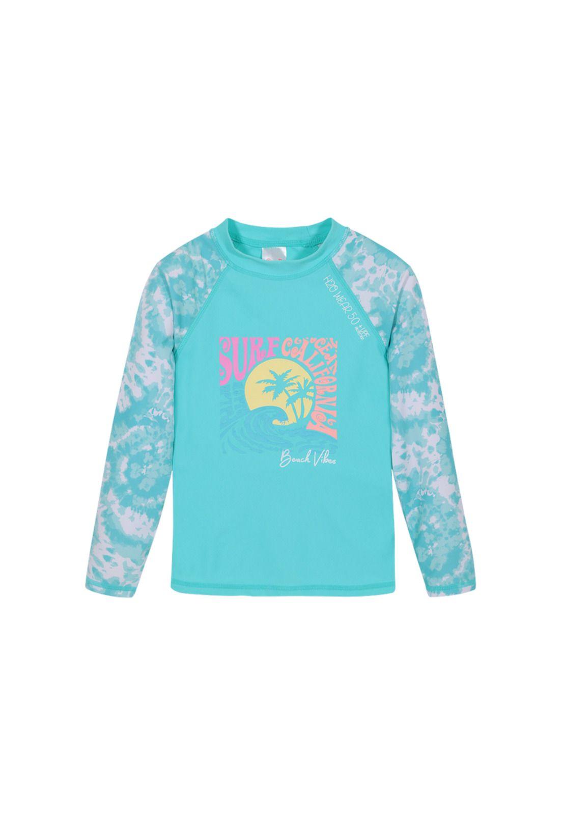 Polera de baño niña M/L filtro UV California H2O-0