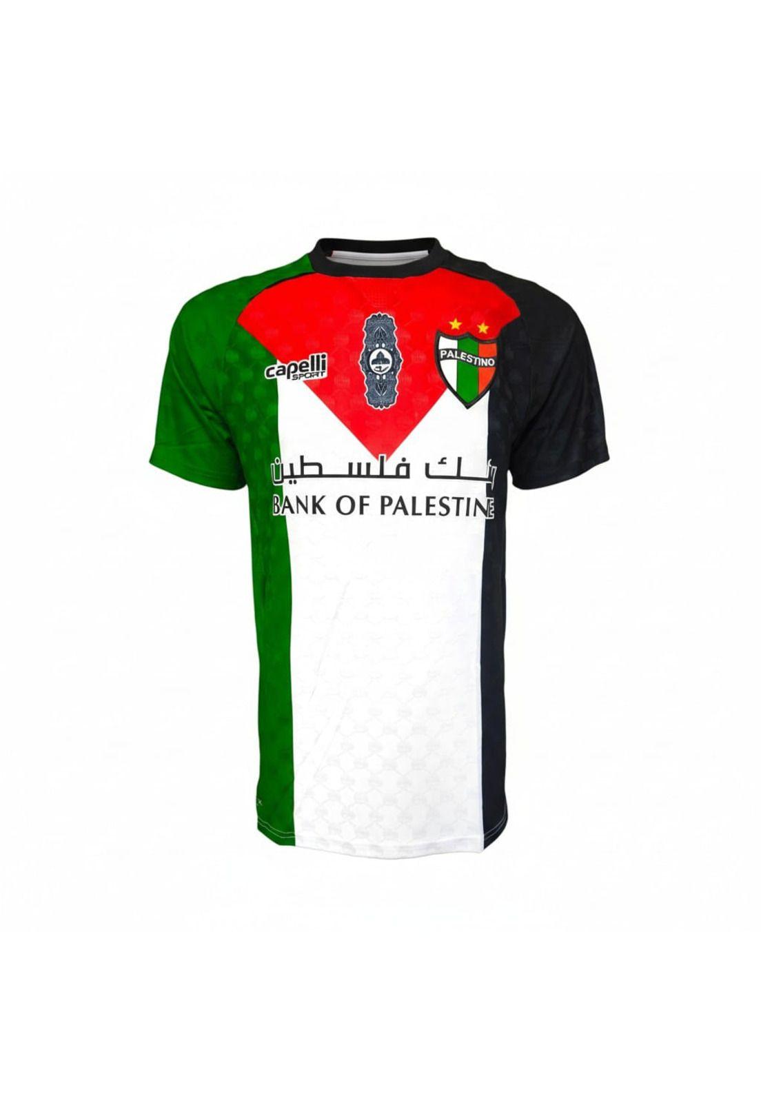 Camiseta Palestino 2026 4a Edición Bandera Original Capelli-3