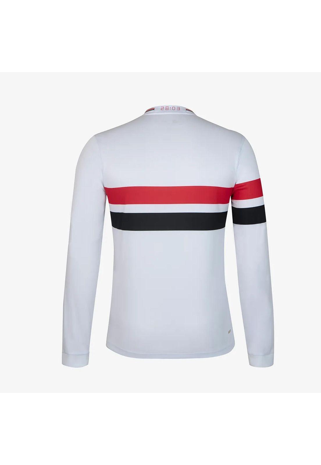Camiseta Sao Paulo 2025 Titular M. Larga Original New Balance-2