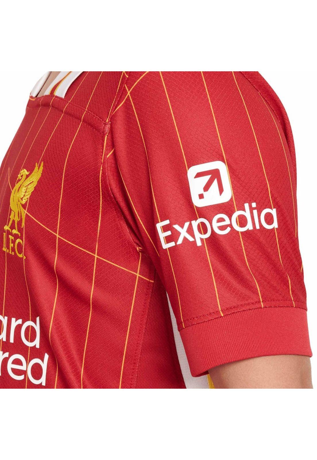 Camiseta Liverpool 2024 2025 Titular Niño Original Nike-2