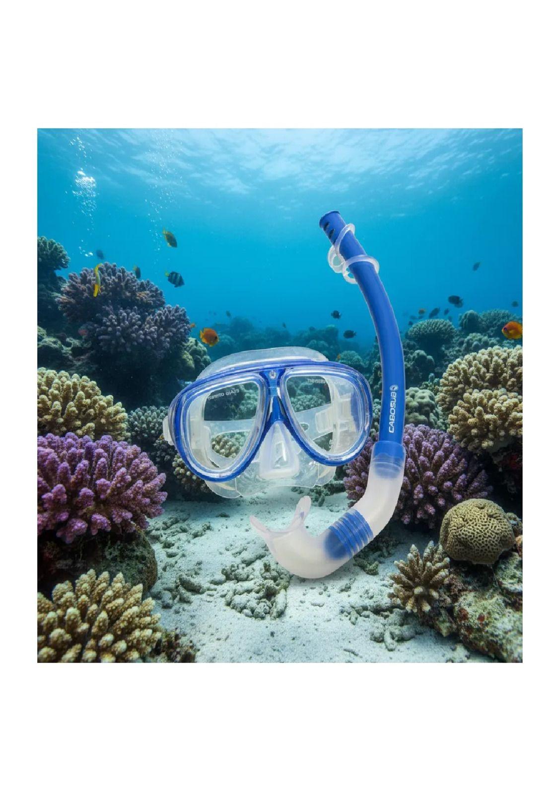 Set Combo Full Snorkel + Mascara Colores Cabosub-2