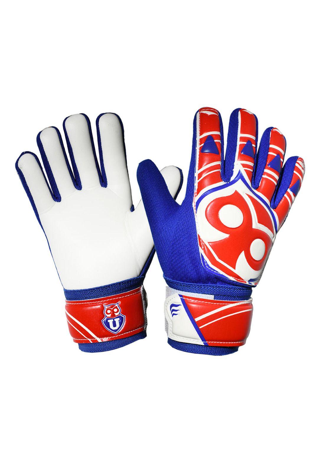 Guantes Arquero Universidad De Chile Azul Niño Olymphus-0