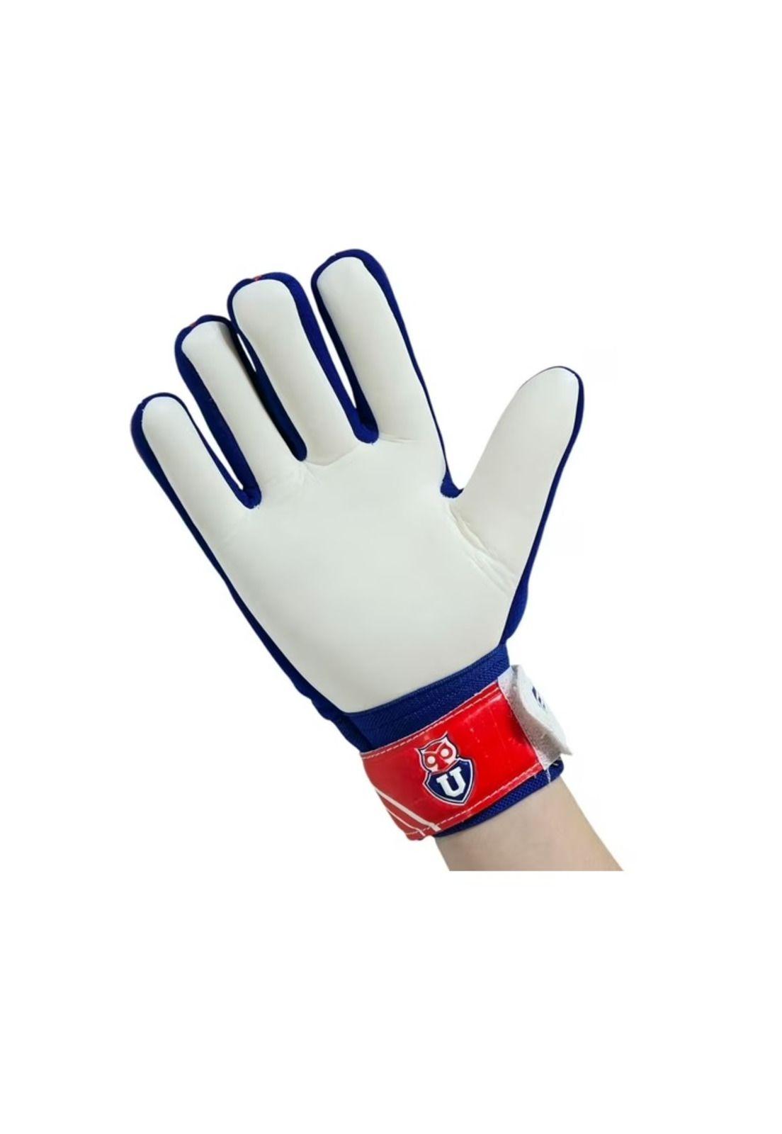 Guantes Arquero Universidad De Chile Azul Niño Olymphus-2