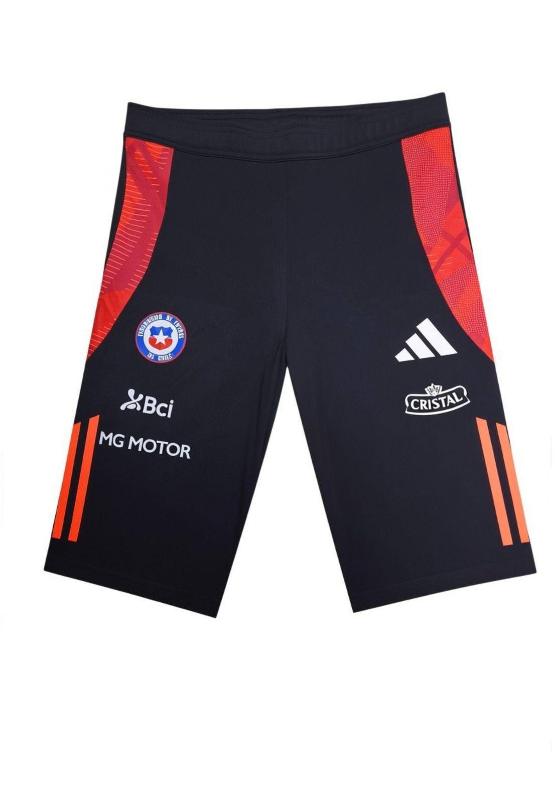 Pantalón 3/4 Chile 2024 2025 Entrenamiento Utilería Adidas-0
