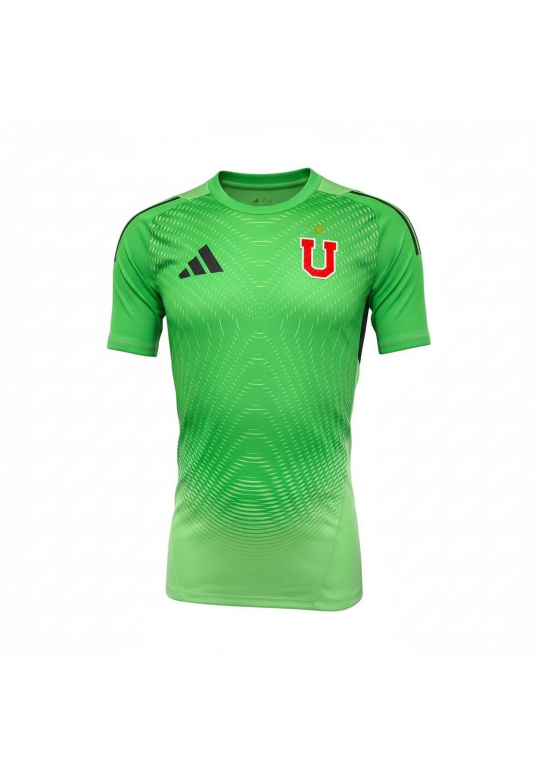 Camiseta Universidad De Chile 2026 Arquero Verde Adidas-1