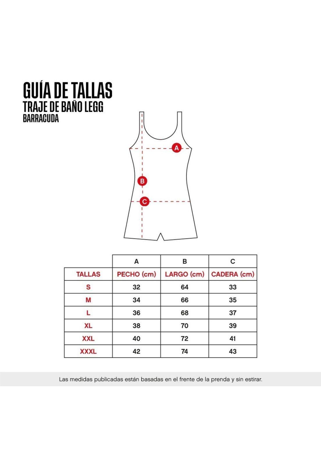      Traje Baño Mujer Legg Beyond Nuevo & Original Barracuda-1