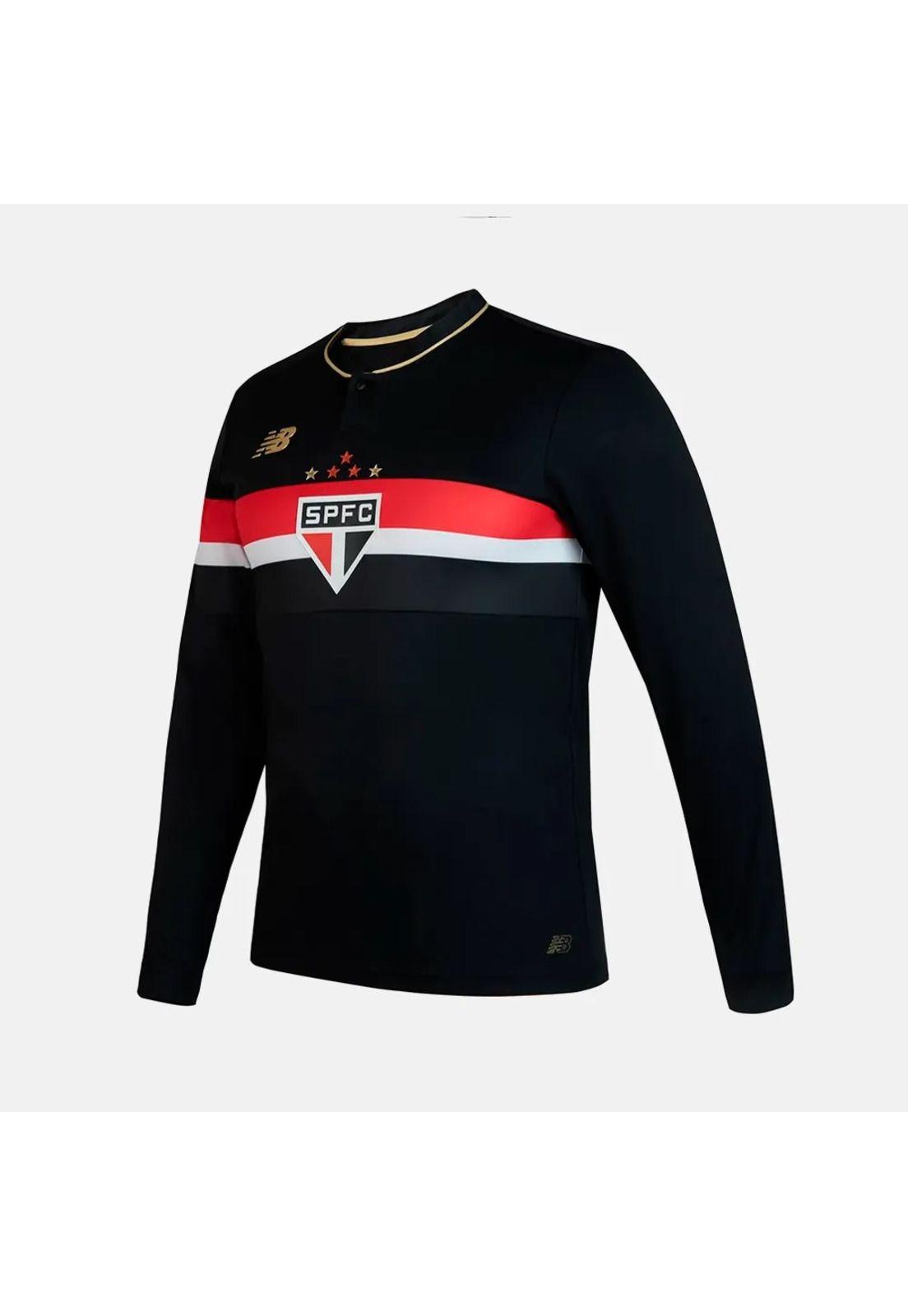 Camiseta Sao Paulo 2025 Ed. Conmem. M. Larga New Balance-1