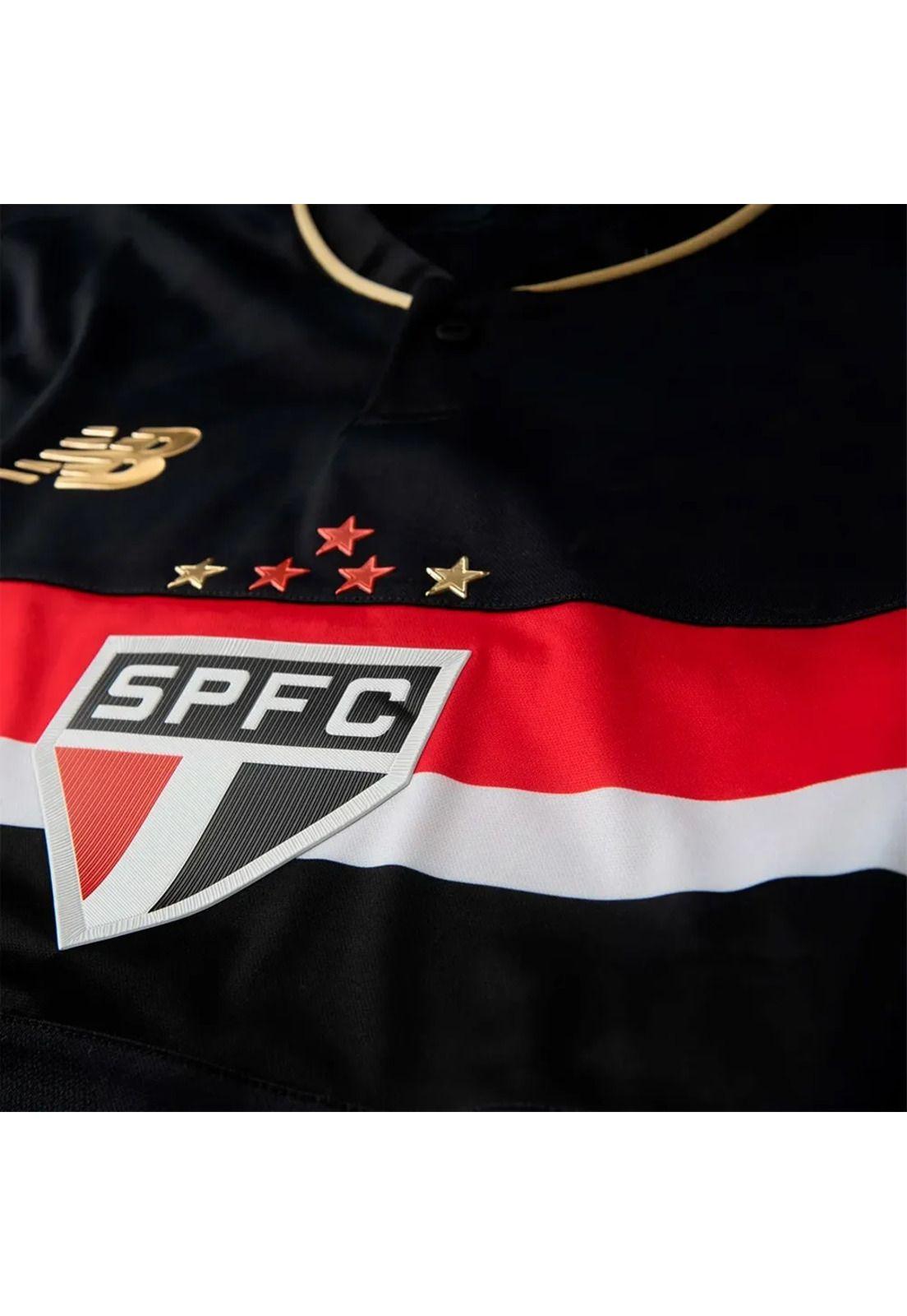 Camiseta Sao Paulo 2025 Ed. Conmem. M. Larga New Balance-3