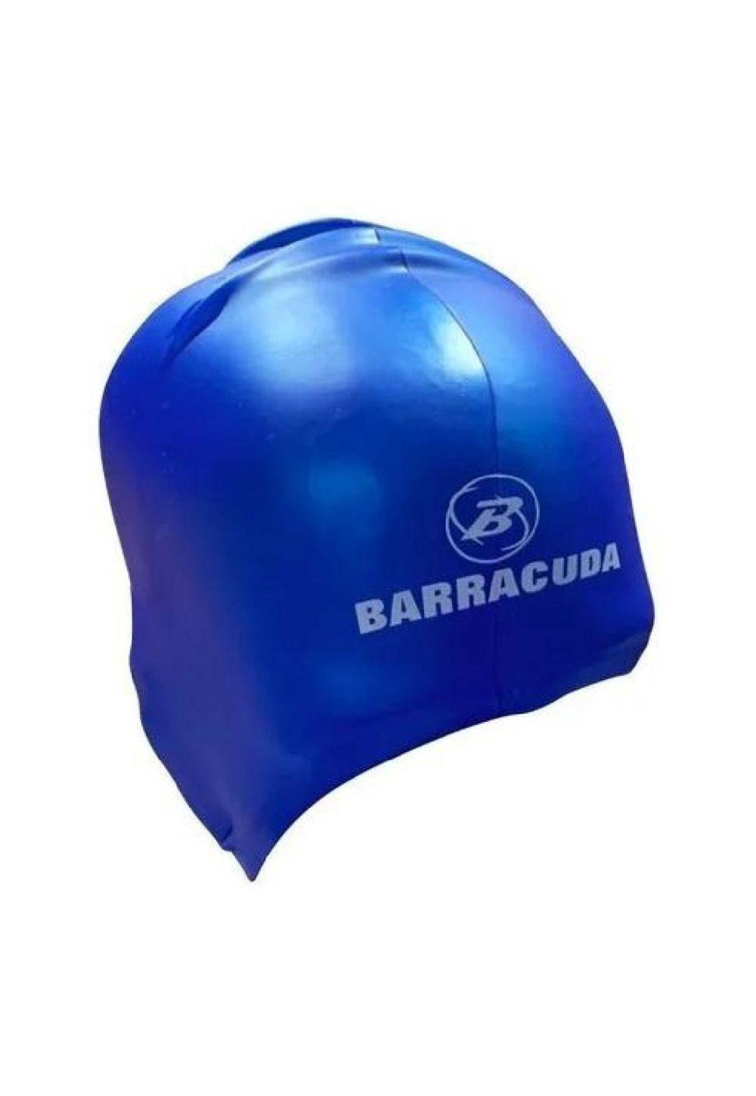 Gorra Natación Silicona Cubre Orejas Nueva Barracuda-4